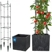 KOTARBAU Bloempot, Plantenpot, Trellis Klimplanten, Plantengeleider