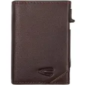 Camel active kaarthoes Ray Credit Card Slider Dark Brown donkerbruin