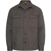 Camel active Overshirt met ruitjespatroon - Maat menswear-XXL - Grafietgrijs