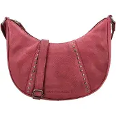 Hide & Stitches Moonbag Schoudertas Redwood Wijn Rood