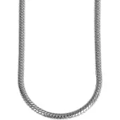 Akzent damesketting "Sajed" van 925 Sterlingzilver, gerhodineerd, duurzaam