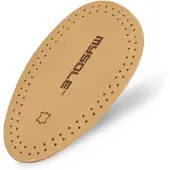 Mysole Basic Casual 1/2 voorvoetzool – Geschikt voor hakken en normale schoenen, van leer – De Basic Casual 1/2 is een halve leren zool voor de voorvoet – 35/36
