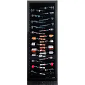 Dunavox Sera-143 Wijnkoelkast DX-143.468MB 1 Zone Mat Zwart Mat Zwart