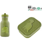 Trixie Set Mr. Dino - Lunchbox large + Drinkfles 350 ml