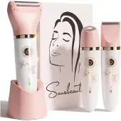 Sansbeauté 3-in-1 Ladyshave – Electrisch – Trimmer – USB Oplaadbaar