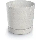 Prosperplast Tubo P Eco Houtpot Wit 23,9cm - Stijlvol en Duurzaam