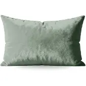 Zelesta Flanel Uni Kussenslopen set van 2 - Groen 80x80cm