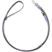 Hunter Trainingslijn Neopren Lavendel&Grijs - Hondenriem - 200x1.5 cm