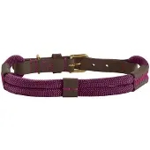 Hunter T-Leash Malia - Hondenriem - 200x1 cm Wijnrood Donkerbruin