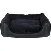 Amiplay Hondenbedbank Aspen M - Zwart 68x56 cm