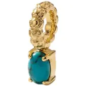 Purelei Hangers 'Dezembe' turquoise / goud