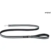 Amiplay Leiband Shine zwart maat-M / 150x1,5cm