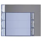 Legrand 352033, drukknop paneel, antraciet