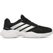 Adidas Sportschoen 'GameCourt 3' zwart / zilver