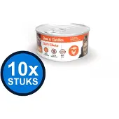 Hobby First 10x Feline blik soft filets tonijn&kip 70gr