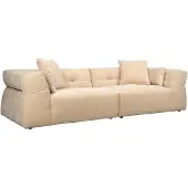 Dutchbone Bank Hodge 4,5-Seater Beige