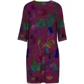 Mey Slaapshirt Serie Cosmic Garden Crushed Berry | Maat XS