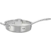 Fissler M5 pro-ply rvs hapjespan/braadpan 24cm 5-ply