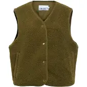 Vila Dames Blazers Objella Waistcoat Noos - Olijf - Maat 42