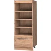 Vicco Keukenrek Fame-Line, Goudkleurig Eiken/Goudkleurig Eiken, 60 cm
