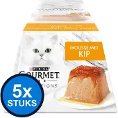 Gourmet 5x - Revelations Mousse Kip - Kattenvoer Natvoer - 4x57g