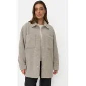 Camel active Teddyblazer met zijzakken - Maat womenswear-44 - Beige