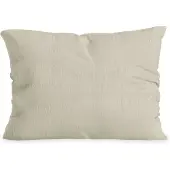 Zelesta Special Seersucker Kussensloop Set van 2 - Amandelmelk Beige 60x70cm