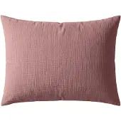 Zelesta Deluxe Katoen Mousseline Kussensloop Set Van 2 - Oudroze 80x80cm