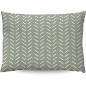 Zelesta Comfort Design Kussensloop Set van 2 - Olive Stitches 80x80cm