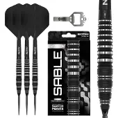 Red Dragon Sable Black Bomb Switch Point 90% - Dartpijlen