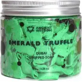 Ancient Wisdom Dubai Whipped Cream Soap - Emerald Truffle 120g