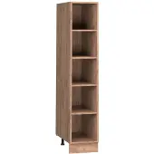 Vicco Keukenrek, Goudkleurig Eiken, 30 cm zonder werkblad