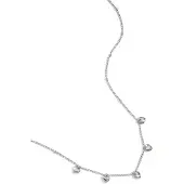Yehwang Minimalistische ketting met kleine hartjes - Goudkleur