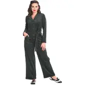 Banned - Fem Rule Jumpsuit - XL - Groen