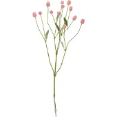 Maxifleur Kunstplanten Gomphrena Kunsttak 65cm Roze