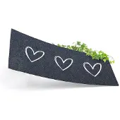 Famanu – Deurmat met harten, machinewasbaar en antislip, 75x30 cm