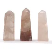 AW Gifts Gemstone Obelisk Point approx 5cm - Smokey Quartz