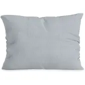 Zelesta Special Seersucker Kussensloop Set van 2 - Parelmoerblauw 60x70cm