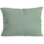 Zelesta Special Mousseline Kussensloop Set Van 2 - Eucalyptusgroen 60x70cm