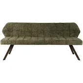 AnLi Style Eetkamerbank Raster groen-bruin