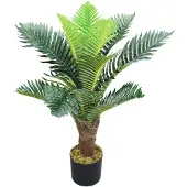 Decovego Kunstmatige Valse Plant Palm Decoratie Bininnen 65cm