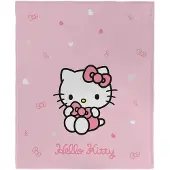Hello Kitty Fleeceplaid Cute - 125 x 150 cm - Polyester