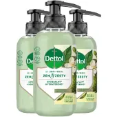 Dettol Handzeep – Antibacterieel – Zen & Zesty – Groene Thee & Bergamot – 300 ml x3