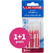 Lactona EasyGrip Interdentaal Ragers 3mm rood - 5 stuks