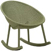 Mauro Ferretti Stoel Ibiza Green Roching Chaircm 66x88x80