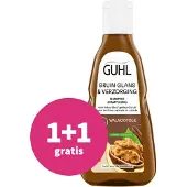 Guhl 1+1 Gratis: Shampoo Bruin Glans & Verzorging 250 Ml