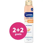 Sanex Derma Care+ Sensitive 72u Anti-transpirant Deodorant Spray | Gevoelige Huid 200 ml Deodorant