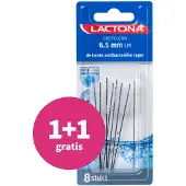 Lactona Interdental Cleaner Large/Medium 6.5mm zwart - 5 stuks