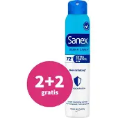 Sanex 2+2 Gratis: Deodorant Spray Derma Extra Control 72h 200 Ml