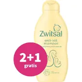 Zwitsal 2+1 Gratis: Shampoo Anti-klit 200 Ml